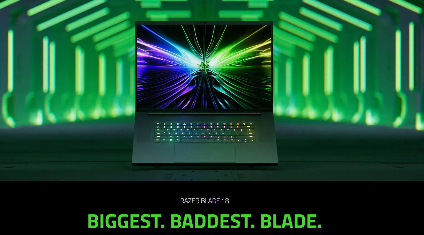 Razer Blade gaming laptops
